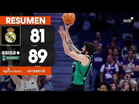 Real Madrid - Asisa Joventut (81-89)