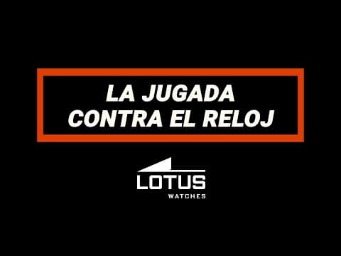 Santi Yusta protagoniza la jugada contra el reloj Lotus