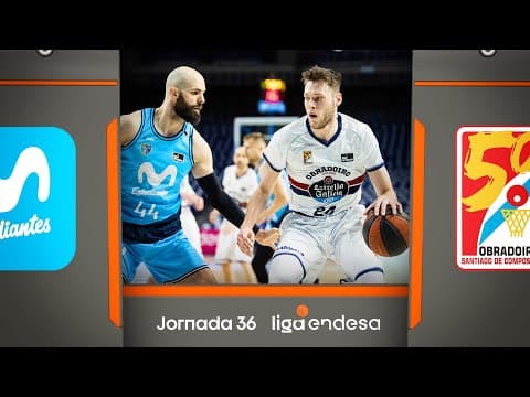 Resumen Movistar Estudiantes 83 - Monbus Obradoiro 94 (J36)