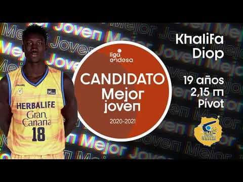 Khalifa Diop, candidato al Mejor Joven