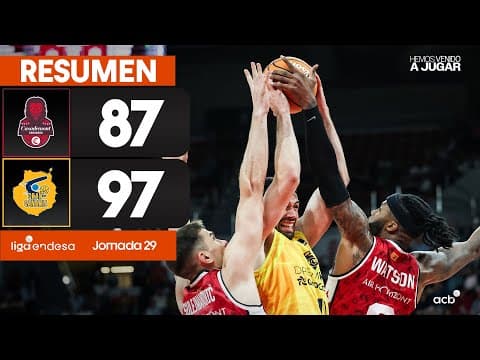 Resumen Casademont Zaragoza 87 - Dreamland Gran Canaria 97 (J29)