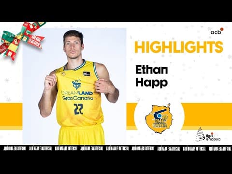 Ethan Happ, un bastión en la victoria de Dreamland Gran Canaria