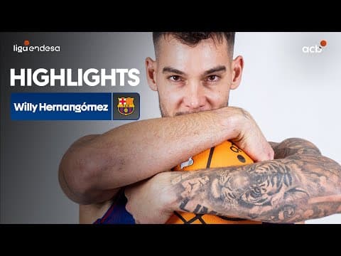 Willy Hernangómez domina la pintura en la victoria del Barça