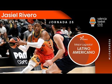 Jasiel Rivero, Mejor Jugador Latinoamericano de la Jornada 25