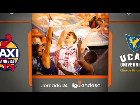 Resumen BAXI Manresa 85 - UCAM Murcia 84 (J24)