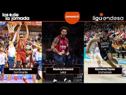 Los Más de la Jornada 12 de la Liga Endesa 2022-23