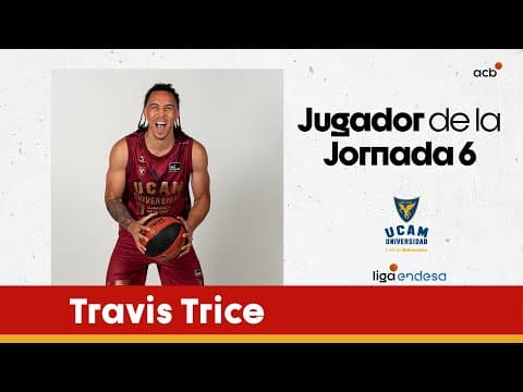 Travis Trice, Jugador de la Jornada 6