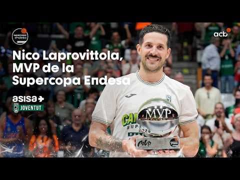 Nico Laprovittola, MVP de la Supercopa Endesa 2026