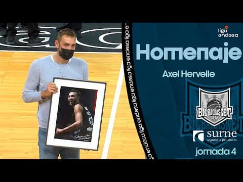 Axel Hervelle, homenajeado en Miribilla