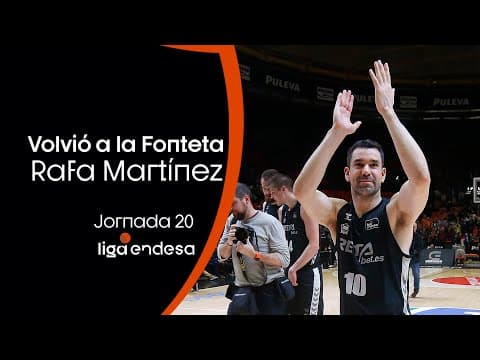 El regreso de Rafa Martínez a la Fonteta