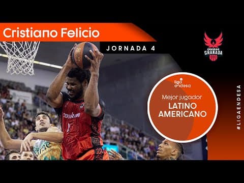 Cristiano Felicio, Mejor Latinoamericano de la Jornada 4