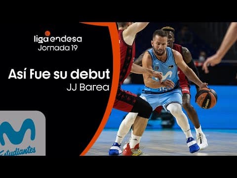 El debut de JJ Barea con Movistar Estudiantes