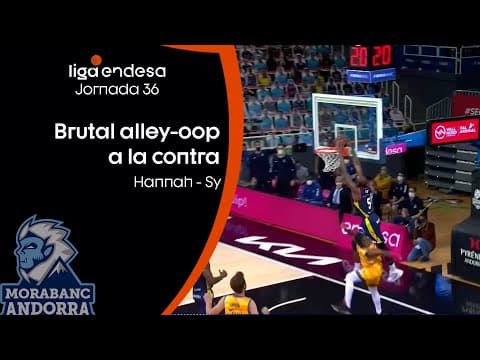 Clevin Hannah - Bandja Sy, así se acaba un contraataque