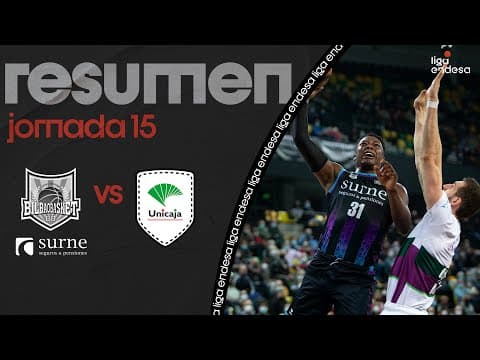 Resumen Surne Bilbao Basket 83 - Unicaja 77 (J15)