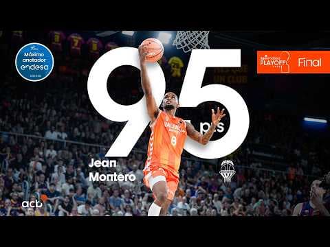 Jean Montero, Máximo Anotador Endesa del Playoff final