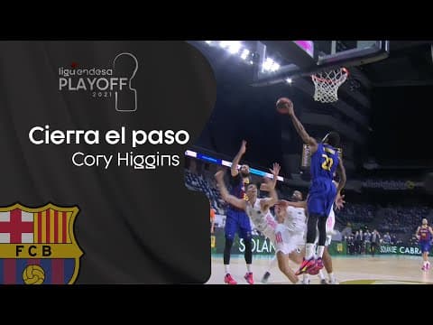 Cory Higgins cierra el paso