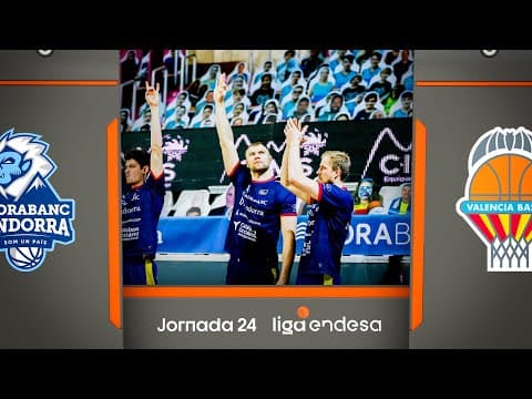 Resumen MoraBanc Andorra 84 - Valencia BC 72 (J24)