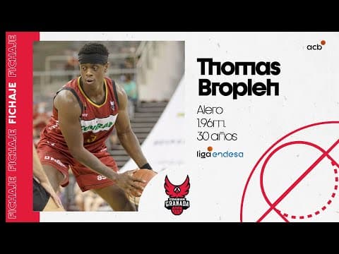 Así juega Thomas Bropleh