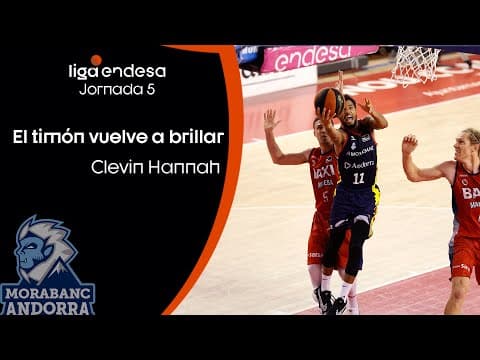 Clevin Hannah: el timón andorrano vuelve a brillar