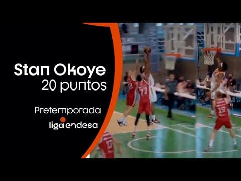 Stan Okoye, en forma en pretemporada: 20 puntos