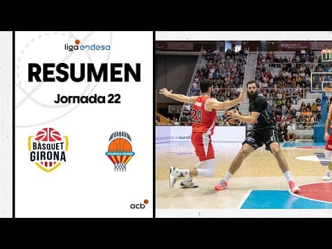 Resumen B.Girona 75 - Valencia B. 79 (J22)