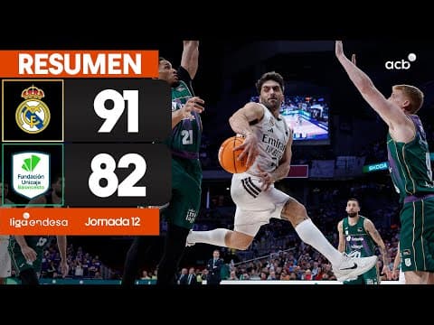 Real Madrid - Unicaja (91 - 82)