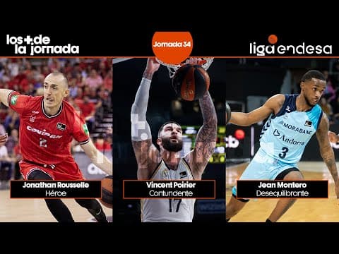 Los Más de la Jornada 34 de la Liga Endesa 2023-24