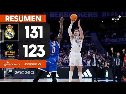 Real Madrid - UCAM Murcia (131-123)