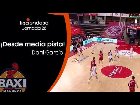 Dani García... ¡desde media pista!