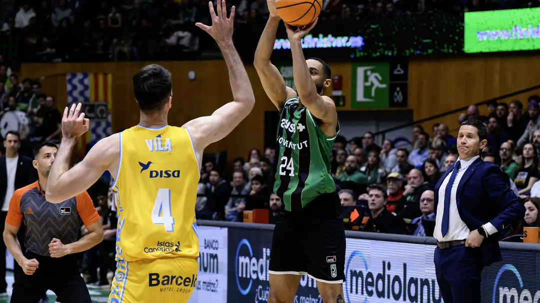 Cameron Hunt, uno de los jugadores destacados del Asisa Joventut