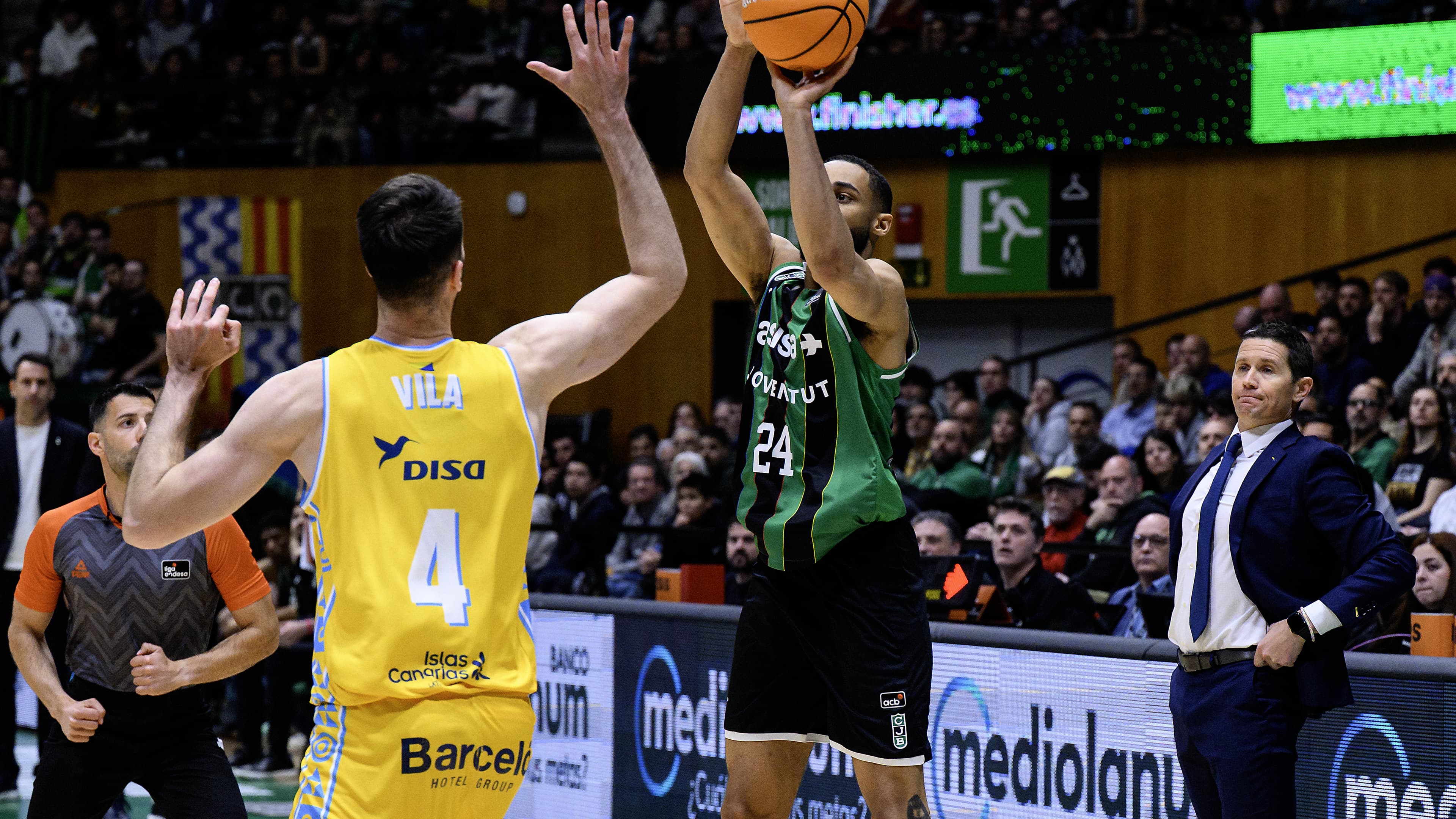 Cameron Hunt, uno de los jugadores destacados del Asisa Joventut
