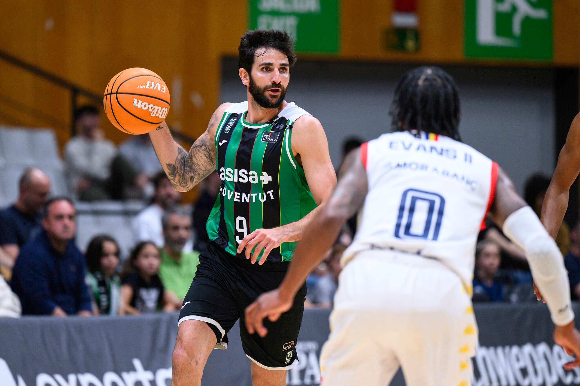 Ricky Rubio con el balón