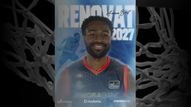 Aaron Best y MoraBanc Andorra alargan su vinculación