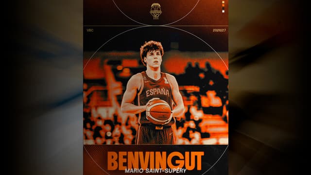 Mario Saint-Supéry, talento nacional para Valencia Basket