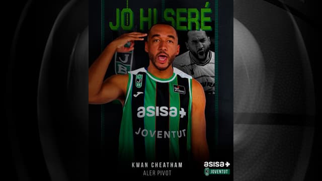 Kwan Cheatham, un ala-pívot con gran capacidad de tiro para el ASISA Joventut