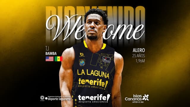 TJ Bamba, un todoterreno para La Laguna Tenerife