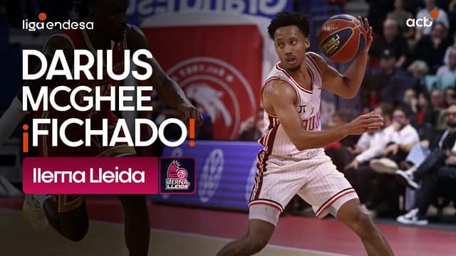 Así juega Darius McGhee: ¡Electricidad para iLerna Lleida!