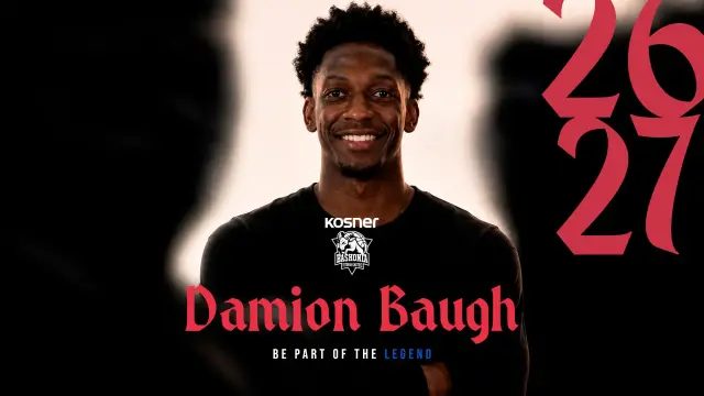 Damion Baugh, nuevo jugador de Kosner Baskonia