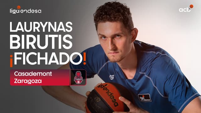 Así juega Laurynas Birutis, nuevo fichaje de Casademont Zaragoza