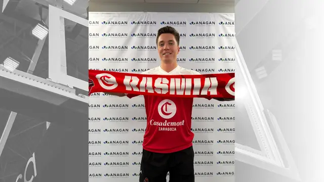 Justin Jaworski, presentado como nuevo jugador de Casademont Zaragoza