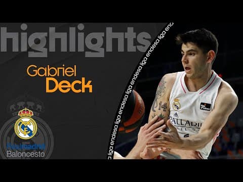 Gabriel Deck vuelve al Real Madrid