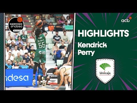 Kendrick Perry, el corazón de Unicaja