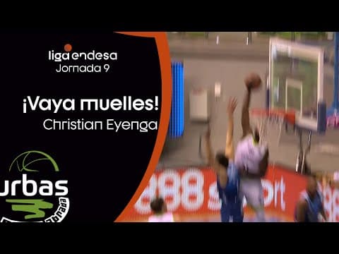 ¡Tremendos muelles, Eyenga!
