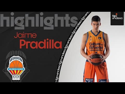 Jaime Pradilla, sus mejores jugadas