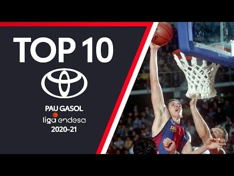 Las mejores jugadas de Pau Gasol en el Top10 Toyota