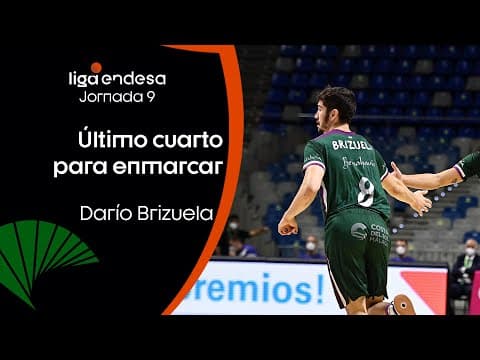 Darío Brizuela y un último cuarto para enmarcar