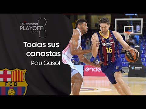 Pau Gasol: Todas sus canastas en el Playoff de la Liga Endesa 2020-21