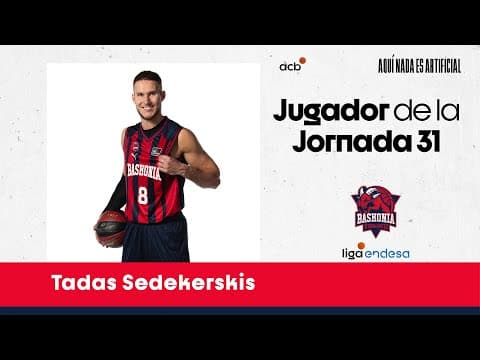 Sedekerskis, Jugador Jornada 31