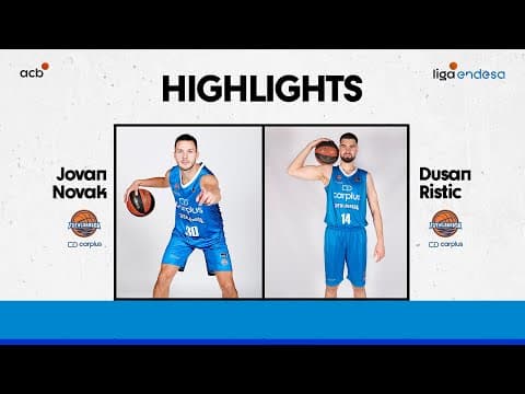 La dupla Ristic-Novak lleva a Carplus Fuenlabrada al triunfo