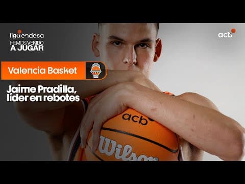 Jaime Pradilla, líder en rebotes